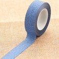 thumbnail image 3 of Flmtop 10m Glitter Washi Sticky Paper Masking Adhesive Tape Label Decorative DIY Craft, 3 of 10