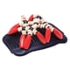 thumbnail image 2 of Peines dobles con cuentas vintage para mujer, accesorio para el cabello, herramienta de peinado (rojo), 2 of 4
