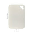 thumbnail image 4 of YIKA Household Cutting Board Kitchen Cutting Board Fruit Cutting Board Double-sided Cutting Board Multifunctional Cutting Board Three Sizes Available White, 4 of 6