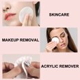 thumbnail image 3 of 3 Packs Pearl Pattern Makeup Removal Cotton Pads Disposable Facial Cleansing Pads, 3 of 4