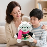 Deltarune Ralsei Plush With No Hat green Fur Glasses & Scarf Fashion Plush Toy