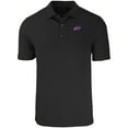 thumbnail image 2 of Men's Cutter & Buck Black Buffalo Bills  Forge Eco Stretch Recycled Polo, 2 of 3