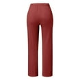 thumbnail image 5 of Fall Fashion Must Haves Trousers Casual Red LWinter Clothing For Women, 5 of 5