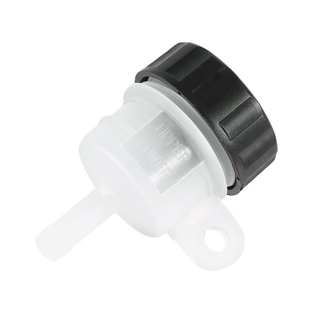Foot Rear Oil Cup, Fluid Reservoir Master Cylinder Cup, Durable Black & White New Replacement Motor For Motorcycle For Safe