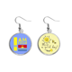 thumbnail image 1 of Soy de Kiribati Pendiente Sol Flor Pendiente Joyas Moda Unbranded M, 1 of 3