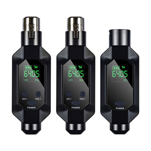 Lefu Wireless Microphone Converter System for Dynamic Condenser Microphones