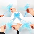 thumbnail image 4 of 10 Pack Easter Jumbo 32 x 22 Inches Easter Bunny Wrap Bags Cellophane Gift Wrap with 10 Pieces Pull Bows, 4 of 4