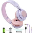 thumbnail image 7 of Riwbox WT-7S Bluetooth Headphones Light Up, Foldable Stero Wireless Headset with Microphone and Volume Control for PC/Cell Ph, 7 of 7