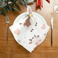 thumbnail image 2 of Satin Polyester Napkins - 20x20 InchSingle-Sided Printed Napkins, 1-Piece/4-Piece/6-Piece Set, DIY Personalized Table Setting，Many Cows, 2 of 8