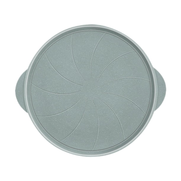 Adaptador de placa de inducción Placa difusora de inducción Placa de descongelación, aluminio, placa de conducción de calor para estufa eléctrica, azul