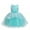 Green, variant on ZHUASHUM girls' dresses Gown Birthday Baby Bridesmaid Wedding Floral Party Pageant Dress Skirt baby easter clothes for girls Green,Size:3-4 Years