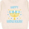 thumbnail image 3 of Inktastic Happy Hanukkah with Menorah and Stars Toddler Sweatshirt, 3 of 4