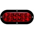 thumbnail image 2 of Optronics 1 Pair Trailer RED LED Stop Turn Tail Light 6" Oval Surface Mount 10 LED, 2 of 2