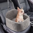 thumbnail image 1 of Asiento de Coche para Perros Unique Bargains para Perros Pequeños y Medianos, Asiento Elevador Desmontable, Seguro y Cómodo, Fácil Instalación, Gris, 1 of 7