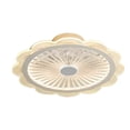 thumbnail image 6 of 19.7" Modern Ceiling Fan Light Dimmable LED Chandelier Lamp Flush Mount W/Remote, 6 of 10