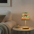 thumbnail image 6 of BZSMCE Table Lamp Creative Peony Flutter Pattern Simple Pattern Night Light, 6 of 8
