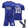 thumbnail image 1 of Real Madrid Borta Kungliga Fotbollsdräkter Fotbollströja T-shirt 22/23 Vuxna barn - on stock 10 Modric 2XL, 1 of 2