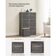 thumbnail image 5 of Juego de 6 cubos Storage Cubes SONGMICS, 33 x 33 cm, color gris brumoso, 5 of 7