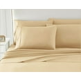 thumbnail image 5 of Sweet Home Collection 1500 Series Bed Sheets - Extra Soft Microfiber Deep Pocket 6pc Sheet Set - Camel,Queen, 5 of 5