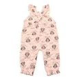 thumbnail image 5 of Disney Clothes Baby Girls 2-Piece Overall Set – Long Sleeve Top with Suspender Romper Minnie, Pooh, Bambi & Marie (Newborn–Infant), 5 of 8