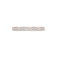 thumbnail image 2 of AFFY Round Cut Natural Diamond Vintage Style Wedding Band in 14K Rose Gold Over Sterling Silver (0.14 Cttw), Ring Size-12, 2 of 5