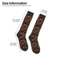 thumbnail image 2 of Yiaed Sunflower Rooster Print Great elasticity Adult Stockings Sports socks for Men and Women, 2 of 6