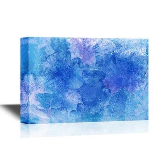 wall26 - Canvas Wall Art - Background from Bright Autumn Leaves of a Maple - Gallery Wrap Modern Home Art | Ready to Hang - 32x48 inches