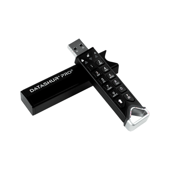 Istorage 128GB datAshur PRO2 Hardware Encrypted USB 3.1 Gen 2 Flash Drive