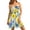 Dark Blue, variant on Summer Dresses for Women Strapless Casual Beach Cover Ups Floral Print Fashion Tube Top Dress Dark Blue XL