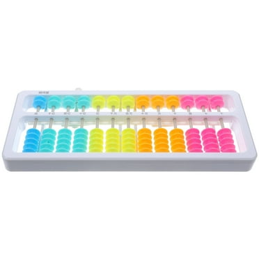 Kids Math Abacus for Children with Plastic Material and Multi Color 13 Column