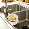 thumbnail image 4 of Adjustable Hanging Sink Colander Basket, Plastic Vegetable Washing Strainer with Handle, Over-the-Sink Drain Basket for Fruits, Veggies & Food Prep, 4 of 8