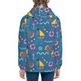 thumbnail image 6 of Kdxio Sailboat With Sailing Pattern Kids Boys Girls Zip Up Hoodie 3D Printed Hooded Sweatshirt Hoody Coat with Pocket 7-12 Y-Medium, 6 of 6