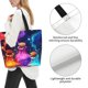 thumbnail image 3 of Disketp Colorful Potion Bottles Magic Bolsa Tote Estampada para Mujer, Bolso de Hombro y de Mano para Compras y Viajes, 3 of 8