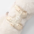 thumbnail image 4 of THE LICKER STORE Arlo Small Adjustable Soft Padded No Pull Pet Harness with 3 Buckles and 3 Leash Clips, Almond, HNS1001L, 4 of 8