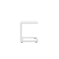 thumbnail image 4 of Pemberly Row Table d'Appoint Contemporaine à Cadre en Aluminium, Blanc, 4 of 5