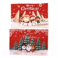 thumbnail image 4 of Christmas Placemats Set of 4,11x17 Inch Winter Table Mats for Dining Table Outdoor Home Party Kitchen Dining Decor Rustic Vintage Thanksgiving Washable Table Mats, 4 of 6