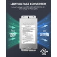 thumbnail image 3 of Transformador de luz para piscina DEWENWILS de 100 W, 120 V AC a 12 V/13 V/14 V, 3 of 7