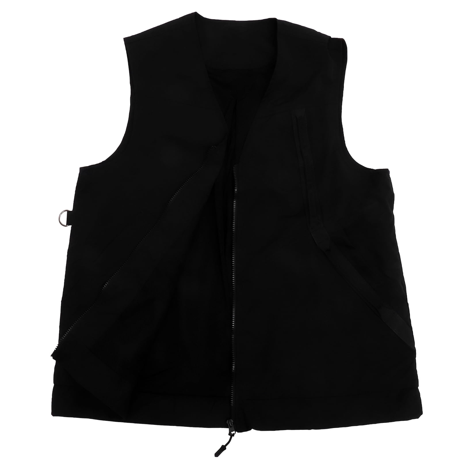 AURARMLET Trainer Vest Black Durable Water Resistant Fabric with Mesh Lining and Spacious Front Pockets