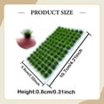 thumbnail image 5 of Runquan Grand Modèle de Grappe d'Herbe pour Paysage de Jardin DIY Paysage Vert, 5 of 5