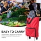 thumbnail image 5 of Bolsa de carrito plegable, carrito de compras plegable, bolsa de compras plegable con ruedas, 5 of 7