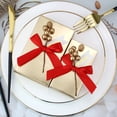 thumbnail image 2 of Caja de dulces con lazo para bodas, caja cuadrada dorada, caja de regalo para celebración, caja de dulces, 2 of 6