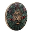 thumbnail image 2 of Greenman Plaque Winter Collectible Figurine, 2 of 2