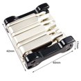thumbnail image 1 of DeeCozy Trousse d'Outils de Réparation pour Vélo, Mécanicien Multifonction, Trousse d'Outils de Réparation de Vélo Portable, Ensemble Léger au Design Compact, Outils Manuels pour Accessoires de Cyclisme de Vélo, 1 of 1