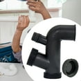 thumbnail image 1 of Tubo De Basura Tubo Conector Resistente Para Lavabo De Tocador De Cocina Y Baño, 1 of 8
