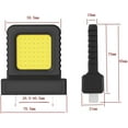 thumbnail image 2 of High Brightness Floodlight, for All Power Tool Batteries, Lithium Battery Lighting Light for Electric Tools, Power Tool Lithium Battery Multiple Universal LED Work Lights (Orange), 2 of 6