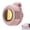 Round Flat Pink, variant on Portable Silent Mini Bladeless Clip-On Fan, USB Rechargeable, Adjustable 3-Speed Fan for Shirt, Waist, Travel, Outdoor, Office, Travel Accessories, Gift