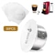 thumbnail image 2 of Cápsulas de café recargables reutilizables de acero inoxidable RECAFIMIL compatibles con nespresso TFixol  Embudo, 2 of 7