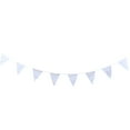 thumbnail image 1 of Banderines triangulares de 10 metros que cuelgan banderines para decoración de banquetes de boda, 1 of 8
