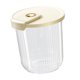 thumbnail image 5 of Contenedor de almacenamiento de arroz, Contenedor de almacenamiento de arroz Cubo de granos, Contenedor de cereales Contenedor de alimentos secos, leche blanca 11kg perfecl Contenedor de almacenamiento de arroz, 5 of 8