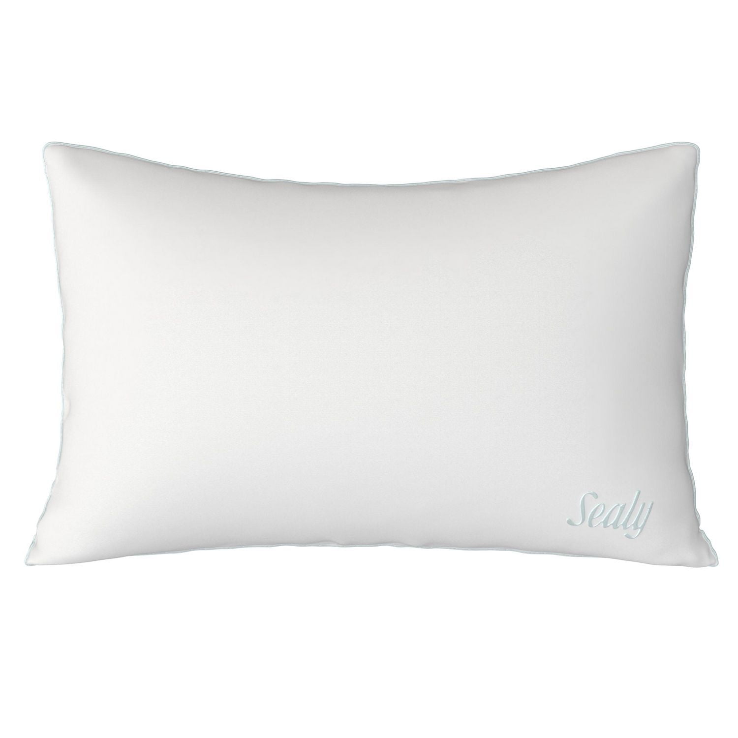 Sealy Smooth Support Down Alternative Machine Washable Bed Pillow, Standard